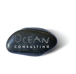 ocean consulting logo design